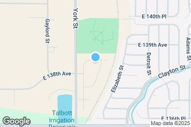 Map image of the property - 2444 E 139th Pl