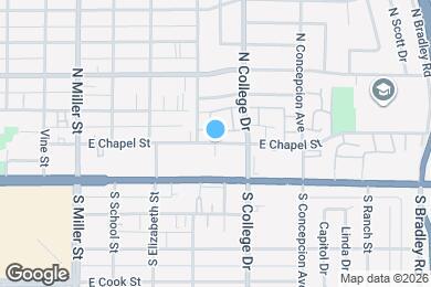 Map image of the property - 0 E Chapel St