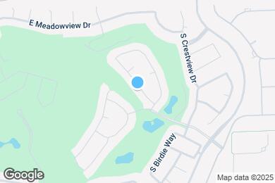 Map image of the property - 6660 S Cartier Dr