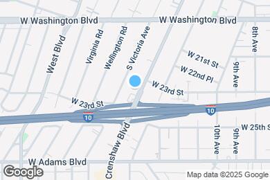 Map image of the property - 2329 Crenshaw Blvd