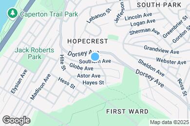 Map image of the property - 608 Southern Ave