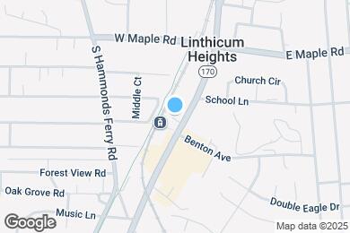 Map image of the property - 302 S Camp Meade Rd