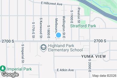 Map image of the property - 2695 Melbourne St