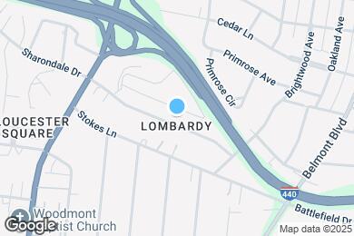 Map image of the property - 1900 Lombardy Ave