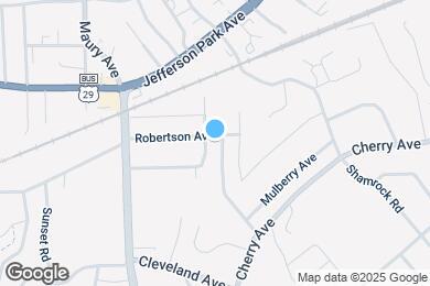 Map image of the property - 302 Robertson Ave