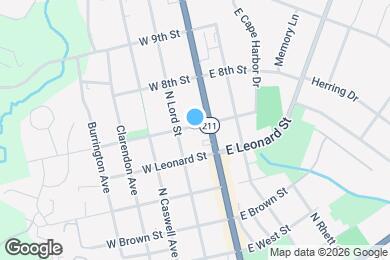 Map image of the property - 107 W Owens St