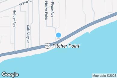 Map image of the property - 996 Beach Blvd W