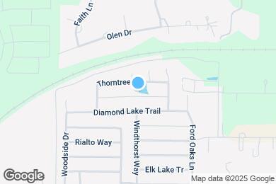 Map image of the property - 1809 Trego Dr