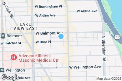 Map image of the property - 620 W Briar Pl
