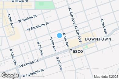 Map image of the property - 613 W Clark St