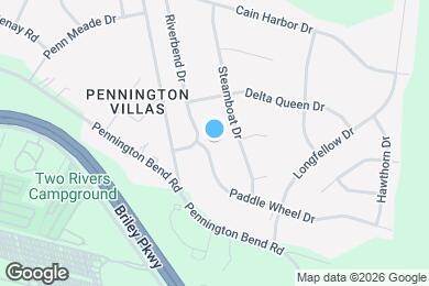 Map image of the property - 2605 Paddle Wheel Dr