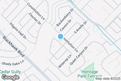 Map image of the property - 16031 Copper Canyon Dr