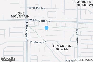 Map image of the property - 3905 Meadowlands St