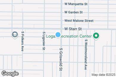 Map image of the property - 2504 W Latrobe St