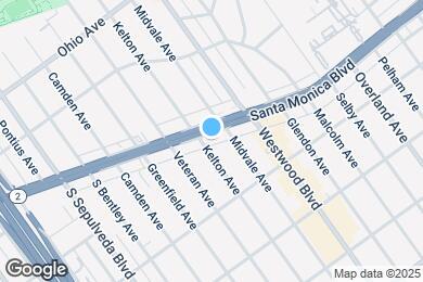 Map image of the property - 10920 Santa Monica Blvd