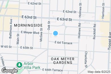 Map image of the property - 417 E Meyer Blvd