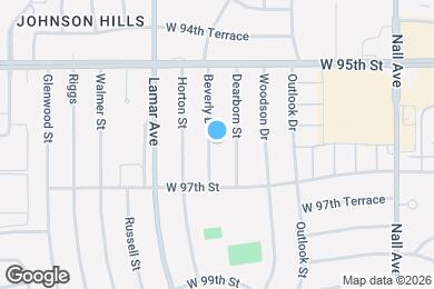 Map image of the property - 9613 Beverly Dr