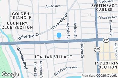 Map image of the property - 635 Bird Rd