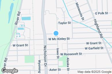 Map image of the property - 2584 Iowa St