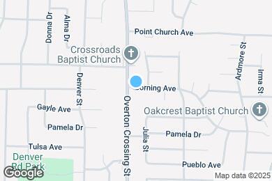 Map image of the property - 3646 Overton Crossing St