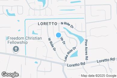 Map image of the property - 3583 Grassy Ride Dr