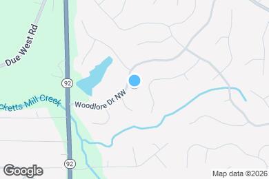 Map image of the property - 6309 Woodlore Dr NW