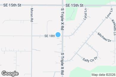 Map image of the property - 16984 SE 18th St