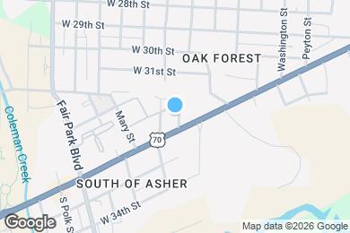 Map image of the property - 3212 Leeds St