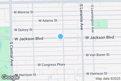 Map image of the property - 5307 W Jackson Blvd