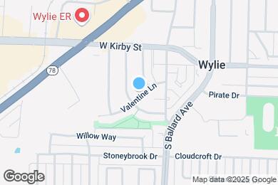 Map image of the property - 404 Valentine Ln