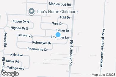 Map image of the property - 1057 Lavender Ln