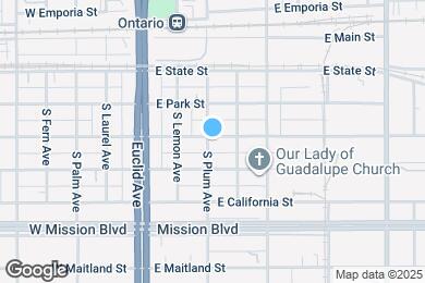 Map image of the property - 304 E Sunkist St