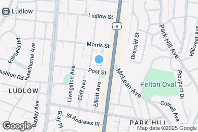 Map image of the property - 89 Elliott Ave