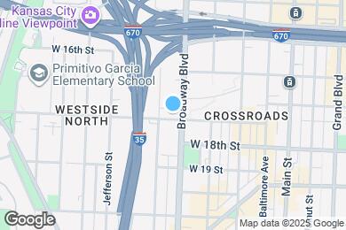 Map image of the property - 404 W 17 St