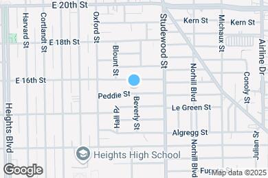 Map image of the property - 725 Peddie St