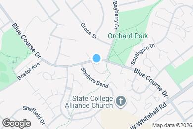 Map image of the property - 1460 Blue Course Dr