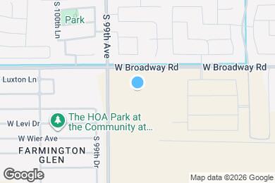 Map image of the property - 9814 W Parkway Dr