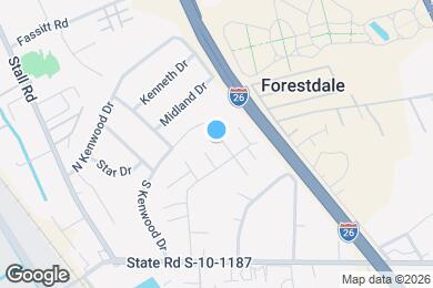 Map image of the property - 2621 Myrtis Ln