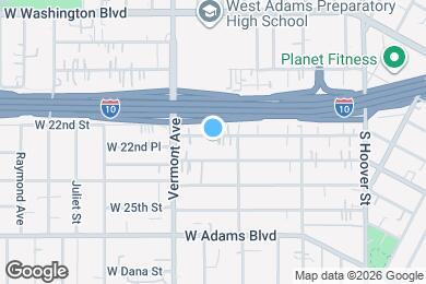 Map image of the property - 1434 W 22nd St