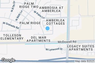 Map image of the property - 8425 W Coronado Rd