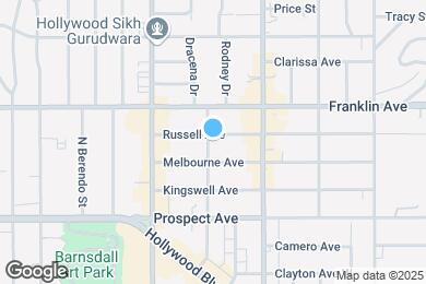 Map image of the property - 4554 Russell Ave