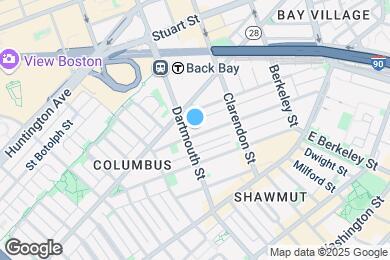 Map image of the property - 119 Appleton St
