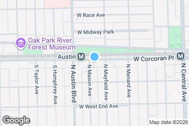 Map image of the property - 5921 W Corcoran Pl