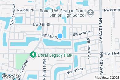 Map image of the property - 10960 NW 84th St