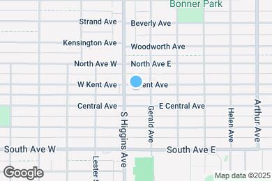 Map image of the property - 111 E Kent Ave