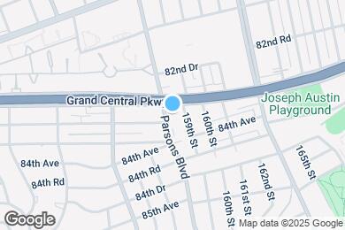 Map image of the property - 83-15 Parsons Blvd