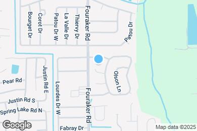 Map image of the property - 7987 Domingue Ct