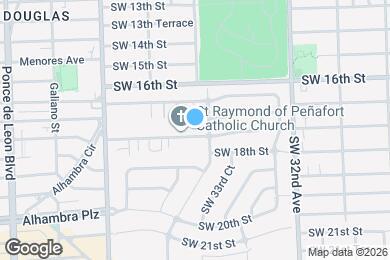 Map image of the property - 3401 SW 17th St