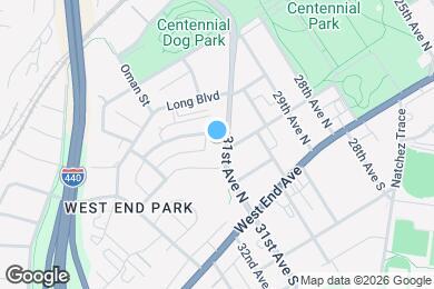 Map image of the property - 205 31st Ave N
