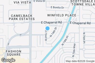 Map image of the property - 4917 N 73rd St